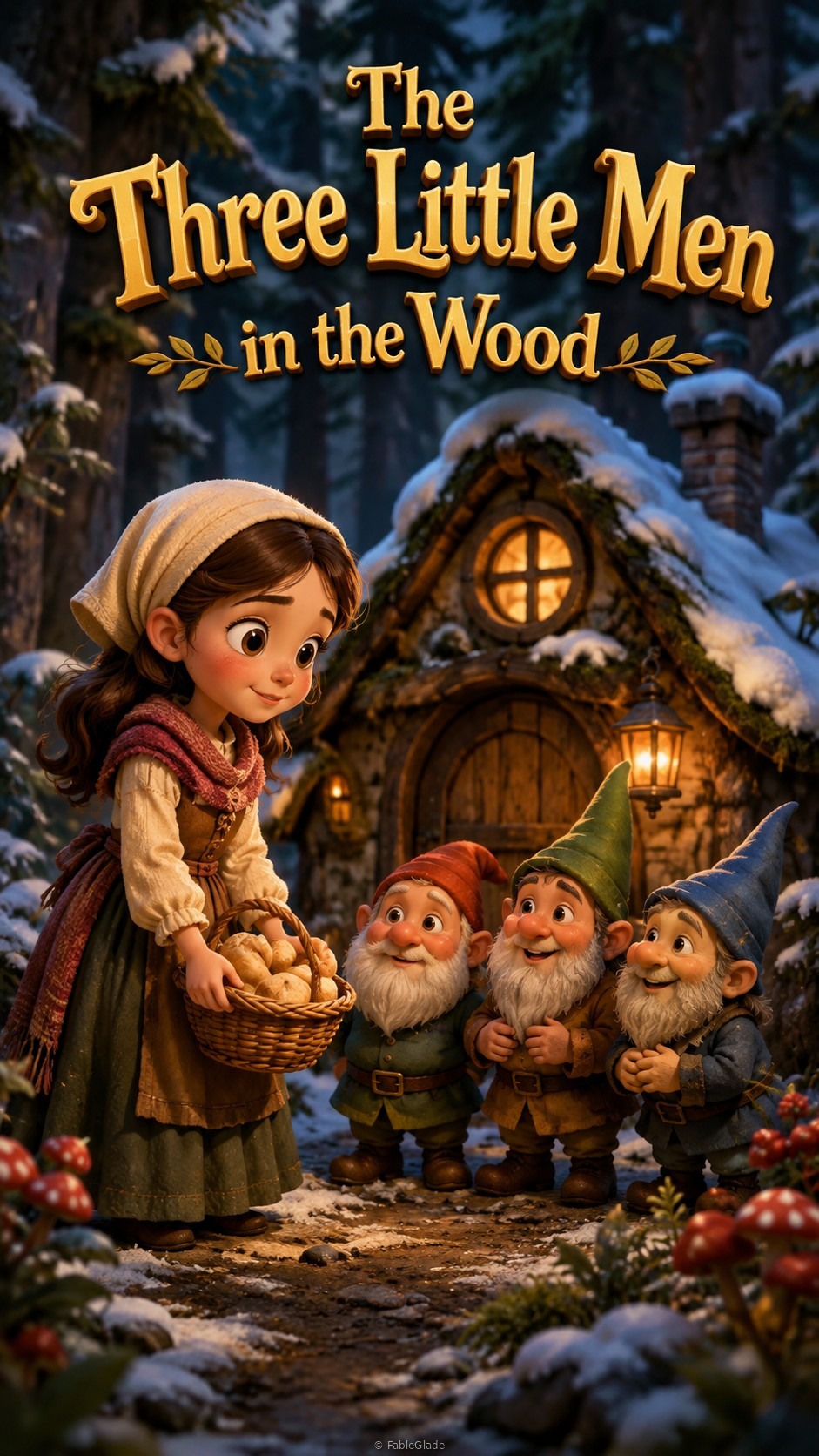 Cover of The Three Little Men in the Wood