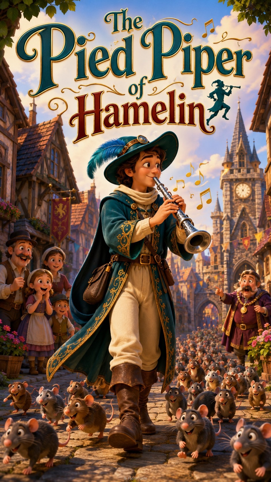 Cover of The Pied Piper of Hamelin