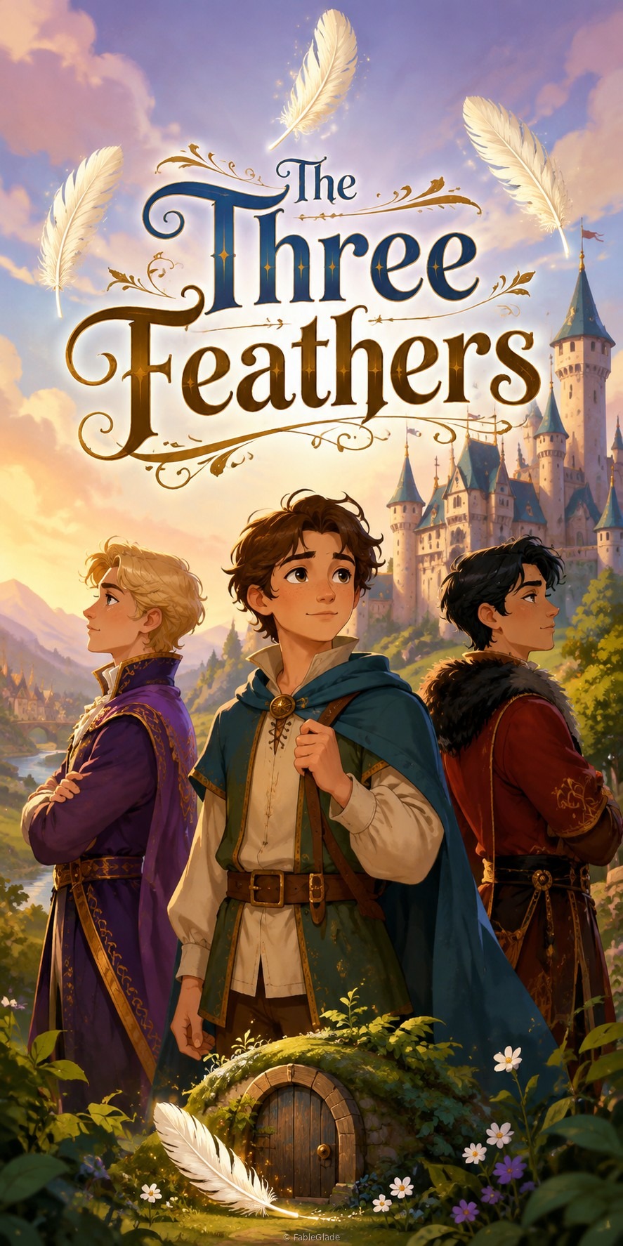 Cover of The Three Feathers